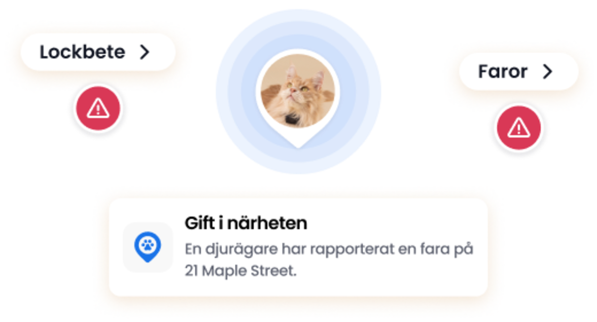 Danger reports feature